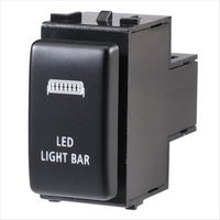 Narva Nissan Style Sealed Push Switch Off/On SPDT 12V Blue LED Illuminated L