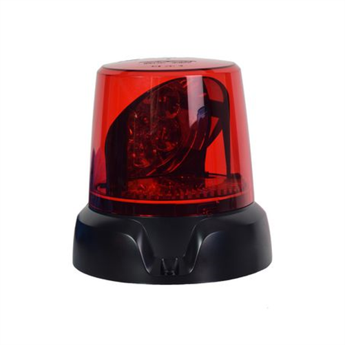 Narva AEROMAX LED ROTATING BEACON RED WITH FLANGE BASE