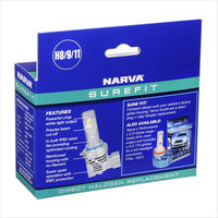 Narva H8/9/11 SUREFIT LED GLOBES (2)
