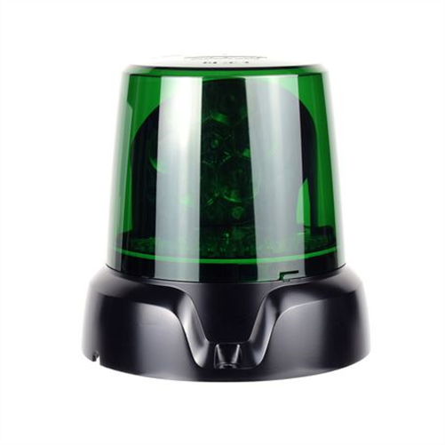 Narva AEROMAX LED ROTATING BEACON GREEN WITH FLANGE BASE