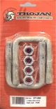 TINKR U-Bolt M12 x 51mm x 85mm Square Pair