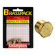 CAP BRASSPK 1/8 BSP TAPER PLUG