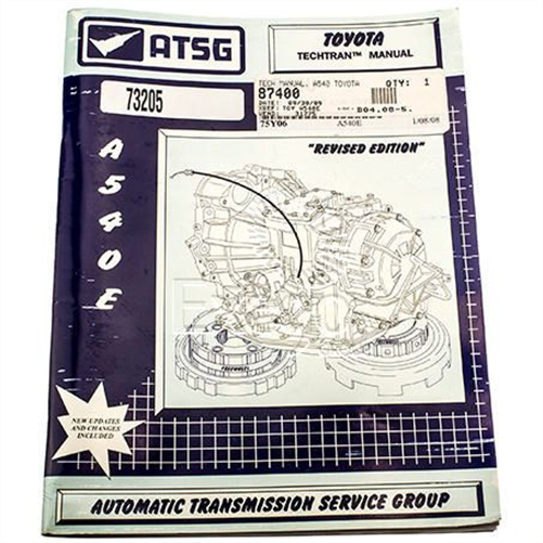 ATSG Manual-Aisin Warner A-540