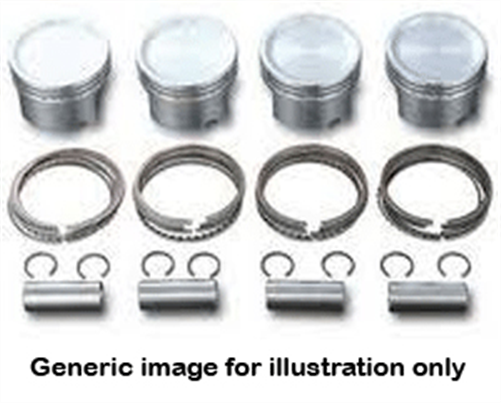 HELLA PISTON SET ACL HOLDEN 186
