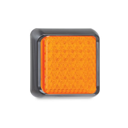 12/24V Indicator Lamp 36 LEDs 80x80mm With 40cm Wire 80AM