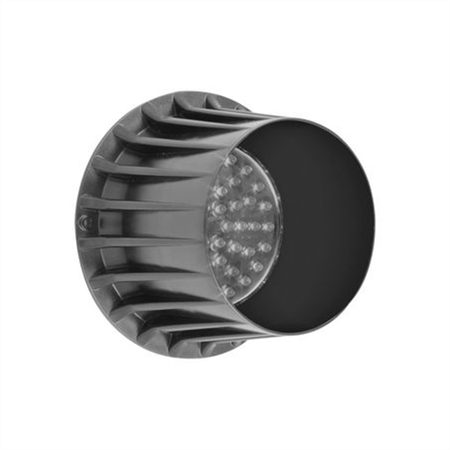 LED AUTO LAMPS 12V Traffic Advisory Lamp 48 Amber LEDs 140x85mm Hardwired