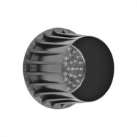 LED AUTO LAMPS 12V Traffic Advisory Lamp 48 Amber LEDs 140x85mm Hardwired