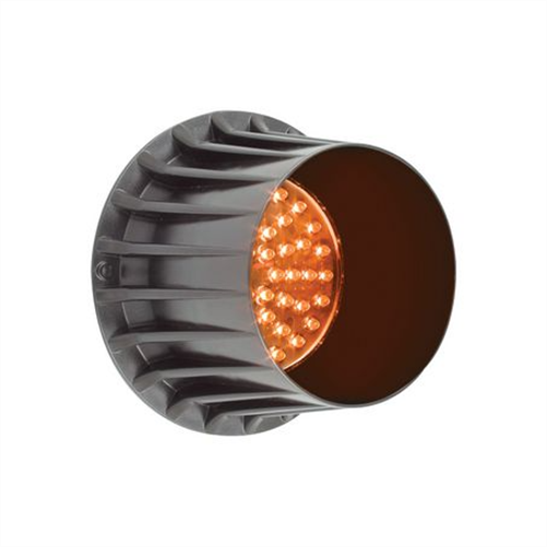 12V Traffic Advisory Lamp 48 Amber LEDs 140x85mm Hardwired 83A
