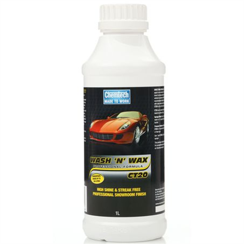 CHEMTECH CT20 Wash & Wax 1Ltr CT20-1L