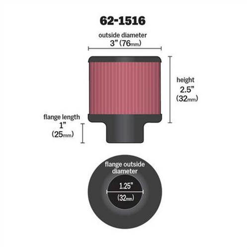 K&N Vent Filter
