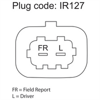OEX ALTERNATOR 12V 115A MITSUBISHI STYLE