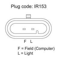 OEX Alternator 12V 115A Mitsubishi Style