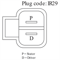 OEX ALTERNATOR 12V 80A MITSUBISHI STYLE MXA305