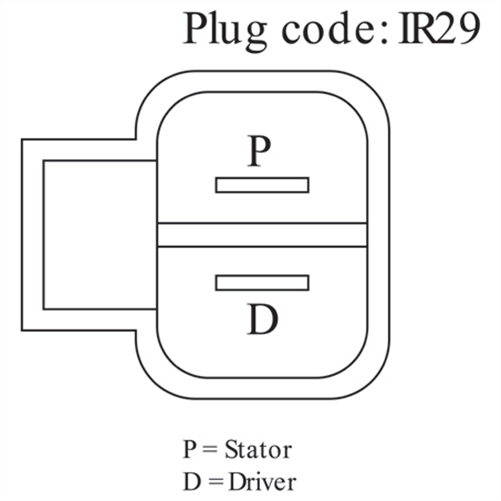 ALTERNATOR 12V 80A MITSUBISHI STYLE MXA305