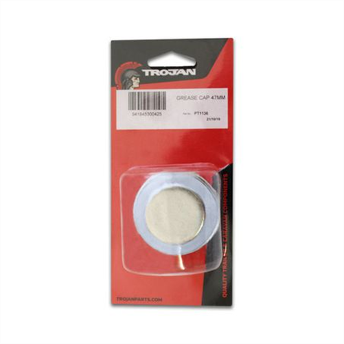 TROJAN Hub Grease Cap 47mm - Single