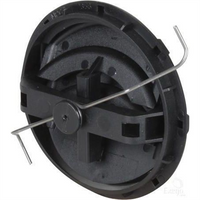 REDDOT CORPORATION Louvre Round Black Plastic