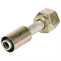 OEX Aluminium Fitting # 10 For - Reduced Beadlock #10 Straight