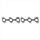 ACL EXHAUST MANIFOLD GASKET SET FORD V8 2V CLEV 351 EM4104