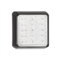 LED AUTO LAMPS 12/24V Reversing Lamp With 25 White LEDs With Bracket and 30cm Wire