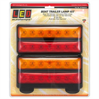 LED AUTO LAMPS LED 207 SER COMBO LAMP 12 V 2 PKT