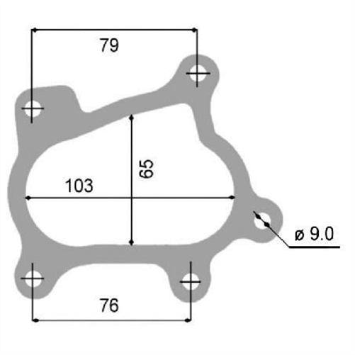 PERMASEAL Turbo Outlet Gasket