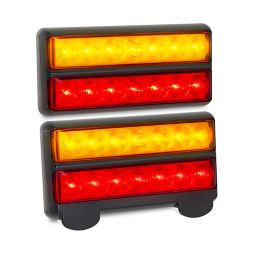 LED 207 SER COMBO LAMP 12 V 2 PKT 207BARLP2