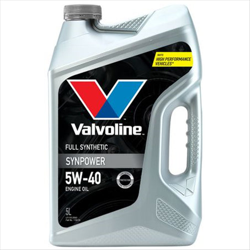 VALVOLINE SynPower Synthetic 5W-40 Engine Oil 5L