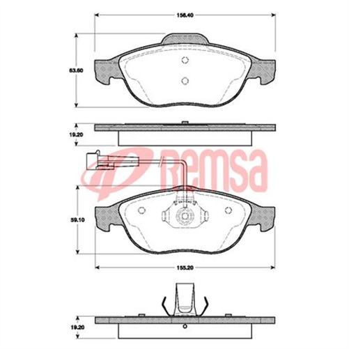 TINKR D/P F ALFA 156 97-05