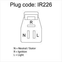 OEX ALTERNATOR 24V 20A SAWAFUJI STYLE