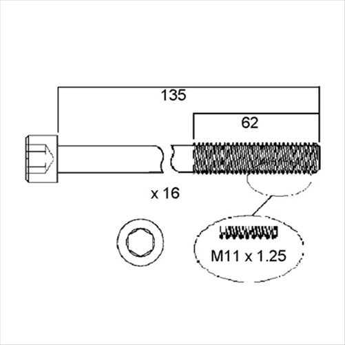 PERMASEAL Head Bolt Set