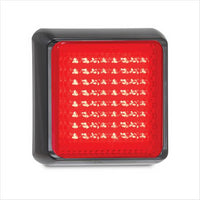 LED AUTO LAMPS LEDAUT 12/24V Stop/Tail Lamp 64 LEDs With 30cm Wire