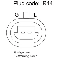 TINKR Alternator 12V 50A 5SI