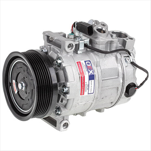 OEX Air Conditioning Compressor 12V Direct Mount Denso 7SEU17C Style