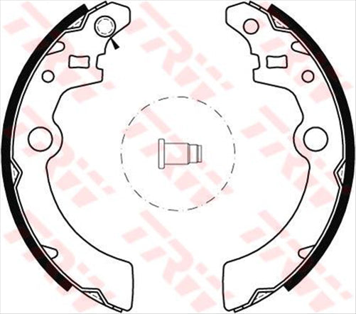 Brake Shoe K9959 180mm x 26mm GS8476