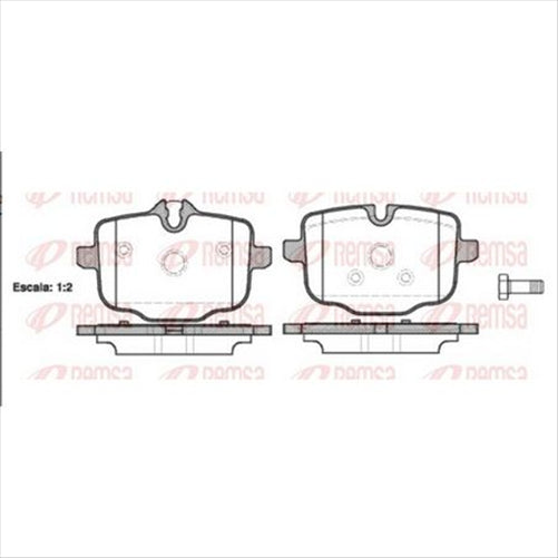 FARGO FRONT BRAKE PADS HOLDEN HSV GTO C5 CALIPER S7599FP
