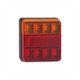 LED AUTO LAMPS 12V Stop/Tail/Indicator Lamp With Reflector 100x100x22mm
