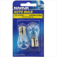 Narva Bayonet BA15s Globe 12V 21W