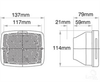TINKR Stop/Tail Light LED 9 to 33V