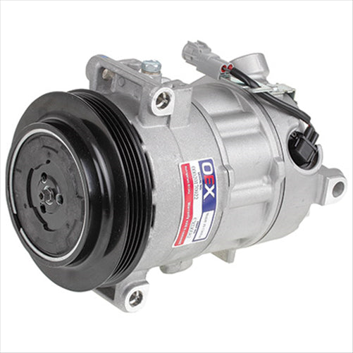 OEX Air Conditioning Compressor 12V Direct Mount Denso 6SEU16C Style