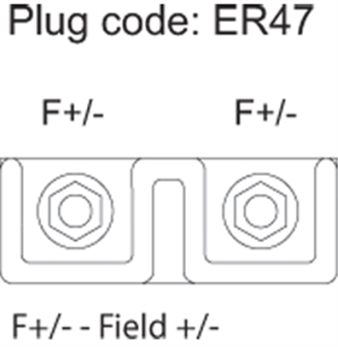 OEX Alternator 12V 90A Denso Style