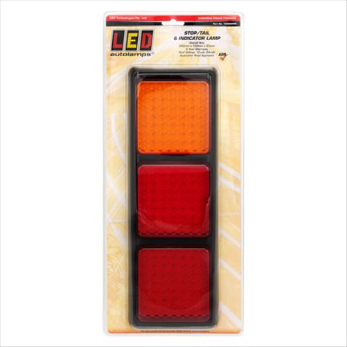 LED AUTO LAMPS LEDAUT 12/24V Stop/Tail/Indicator Assembly Light LED