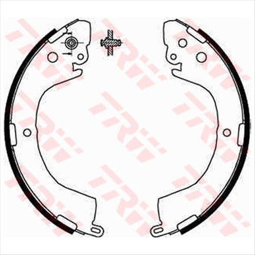 TRW Brake Shoe 254mm x 52mm