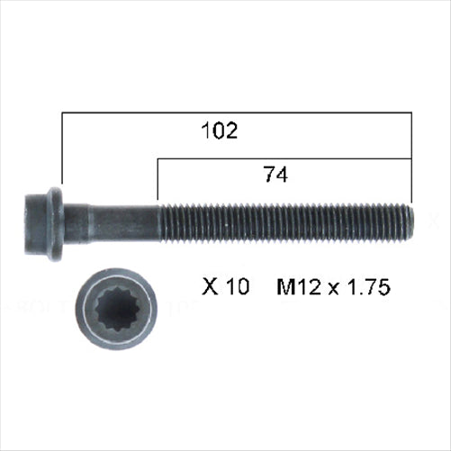 PERMASEAL Head Bolt Set