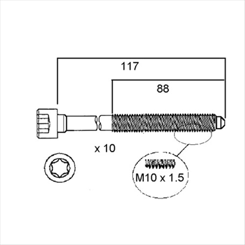 PERMASEAL Head Bolt Set