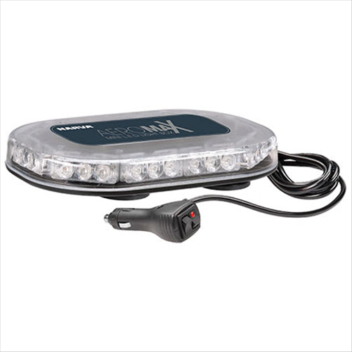 Narva 12/24V Aeromax Amber LED Mini Bar Clear Lens Magnetic Mount