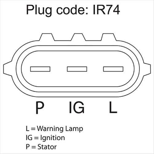 OEX ALTERNATOR 12V 55A DENSO STYLE