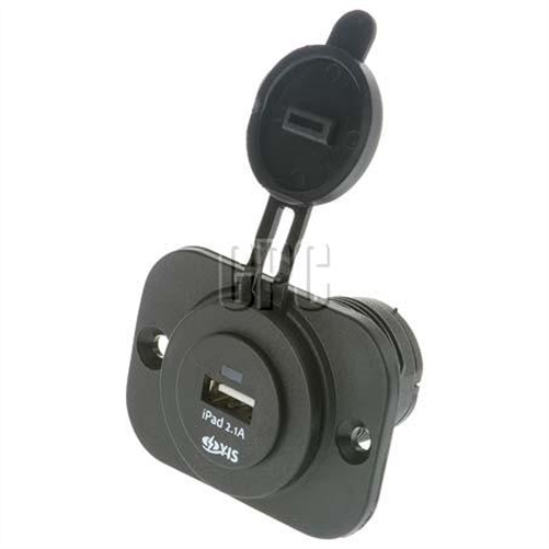 OEX 12 - 24v USB Socket Single 2A