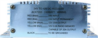 OEX Voltage Reducer 24V To 12V - Switch Mode Single Circuit - 20A (With Me
