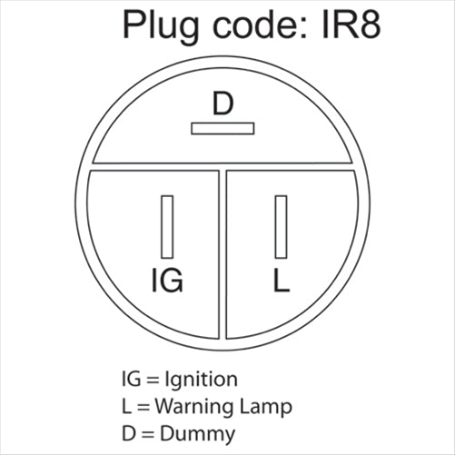 OEX ALTERNATOR 12V 80A SUITS DENSO DXA410