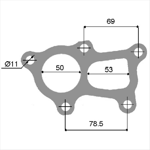 PERMASEAL Turbo Outlet Gasket